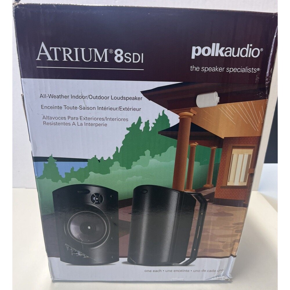 Polk Audio Atrium 8 SDI Flagship Outdoor Speaker (White)
